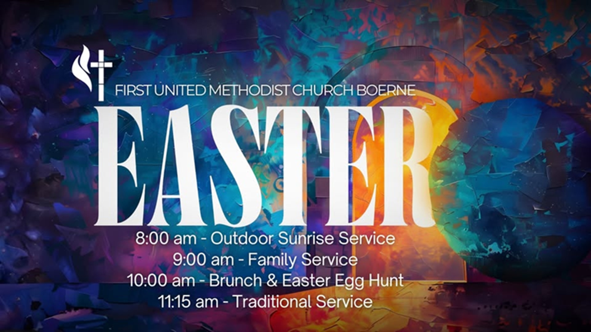 Easter Traditional Service at First United Methodist Church Boerne