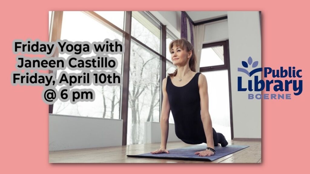 Friday Yoga at Patrick Heath Public Library