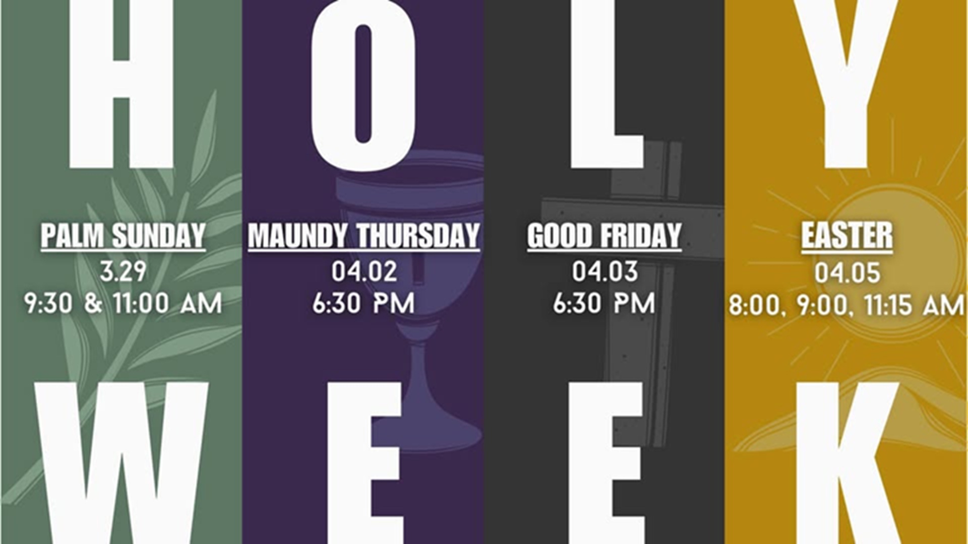 Good Friday Service at First United Methodist Church Boerne