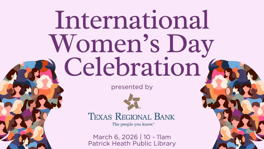 International Women’s Day Celebration at Patrick Heath Public Library