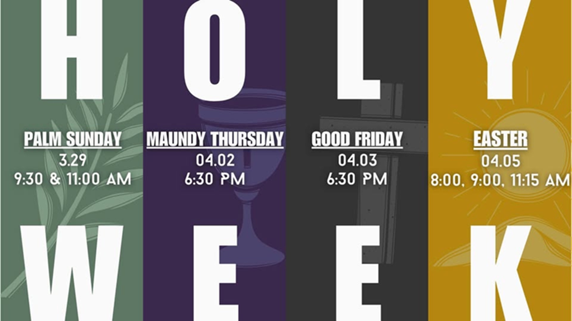 Maundy Thursday Service at First United Methodist Church Boerne