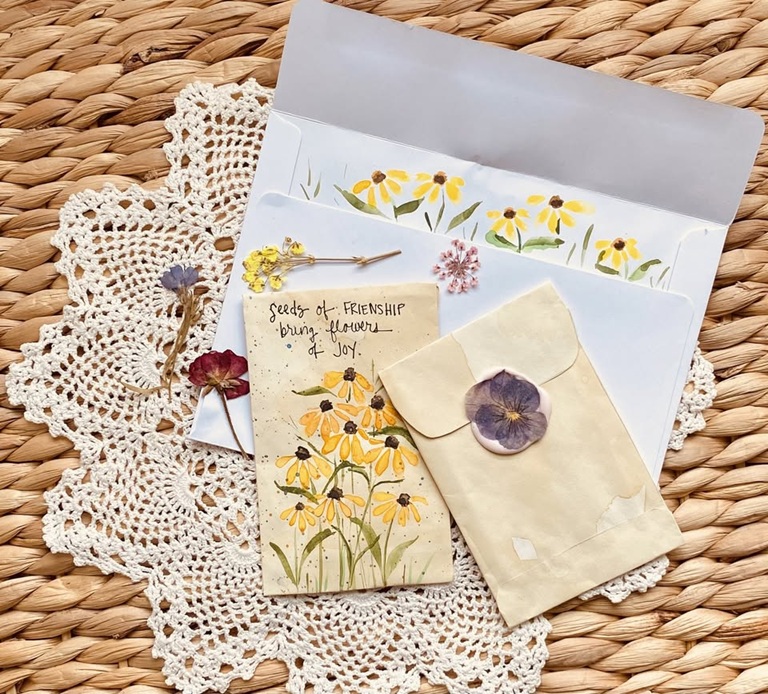 Seeds of Friendship with Deborah at The Downtown DIY