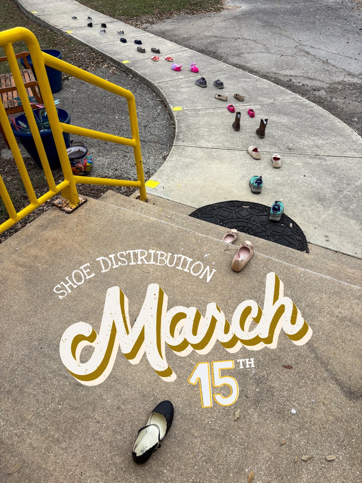 Shoe Distribution by Love Kendall County Kids