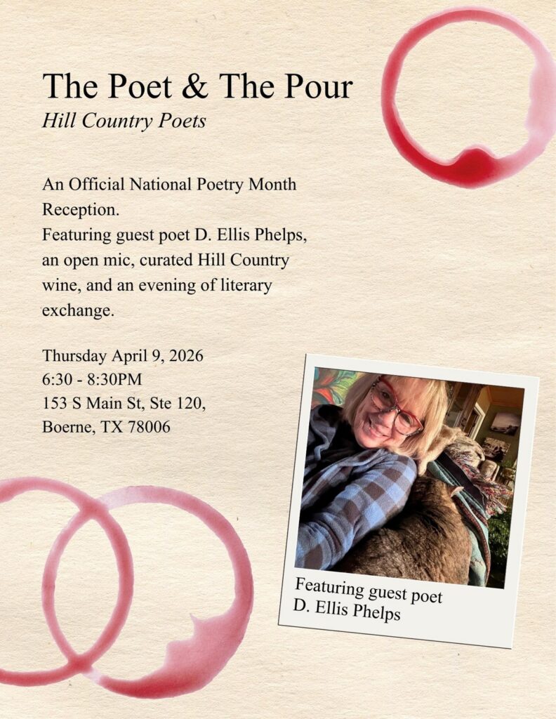 The Poet & The Pour at The Boerne Bookshop