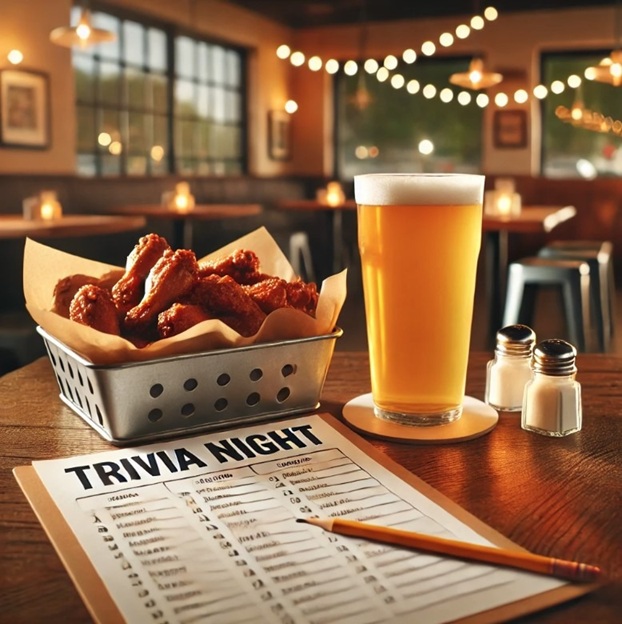 Trivia Night at Sauced Wing Bar