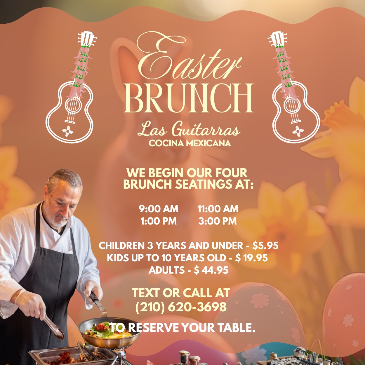 Easter Brunch at Las Guitarras