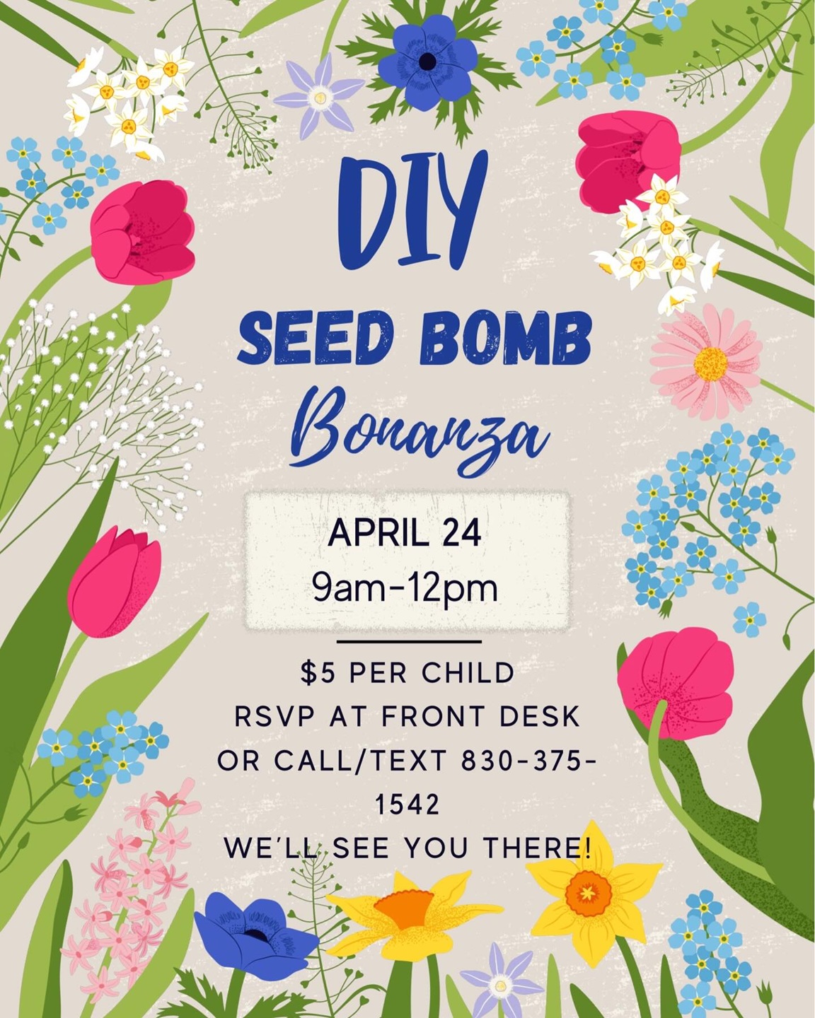 DIY Seed Bomb Bonanza at The Little Gym of Boerne