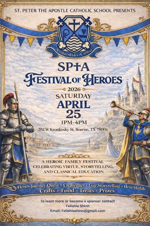 Festival of Heroes at St. Peter the Apostle Catholic School