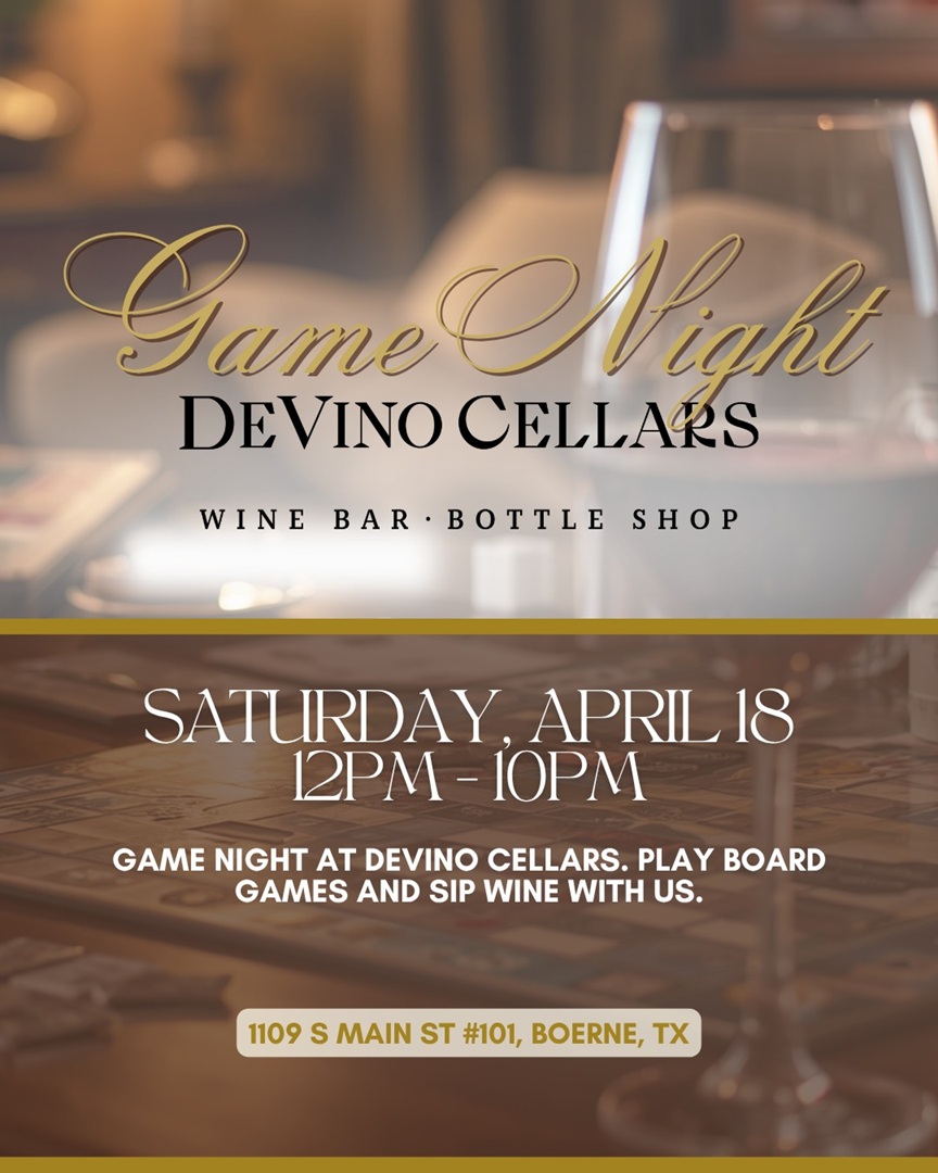 Game Night at DeVino Cellars
