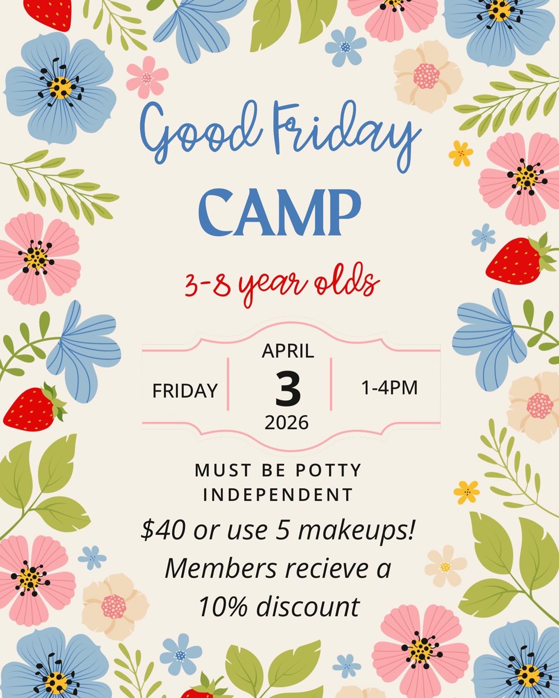 Good Friday Camp at The Little Gym of Boerne