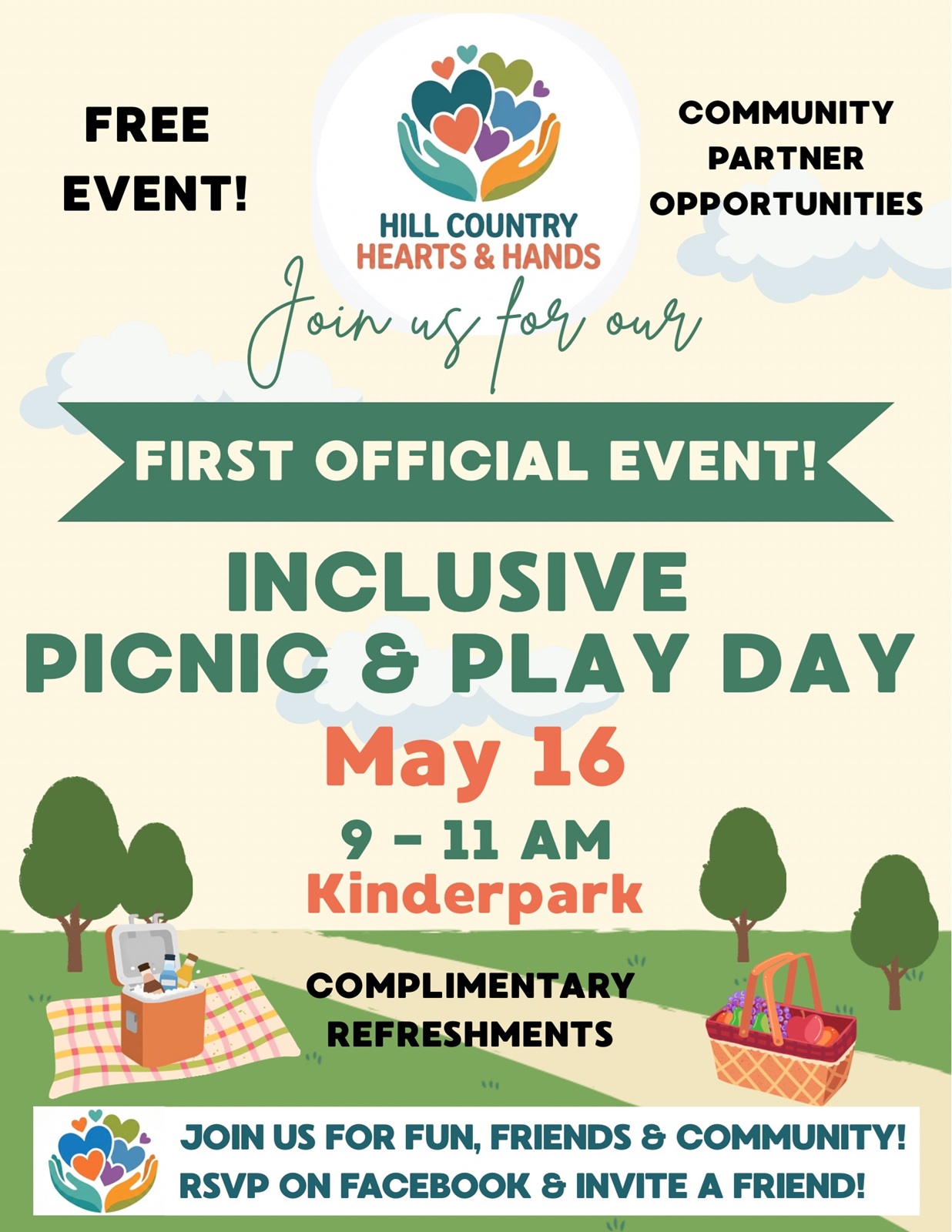 Inclusive Picnic & Play Day at Kinderpark
