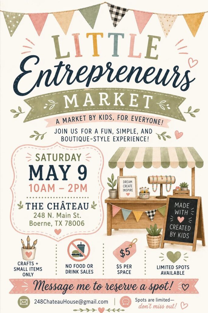 Little Entrepreneurs Market at The Chateau