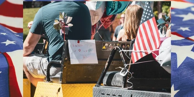 Patriotic Parade Kick-Off (Participants) at Robin Dale Drive
