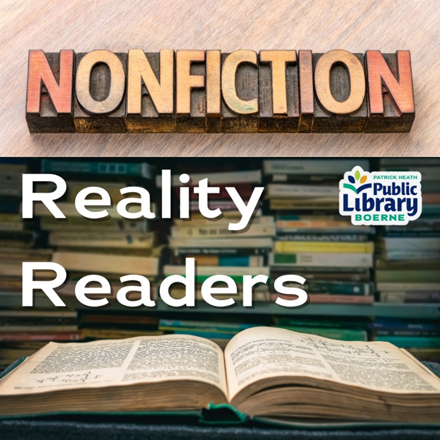 Reality Readers Discussion Group at Patrick Heath Public Library