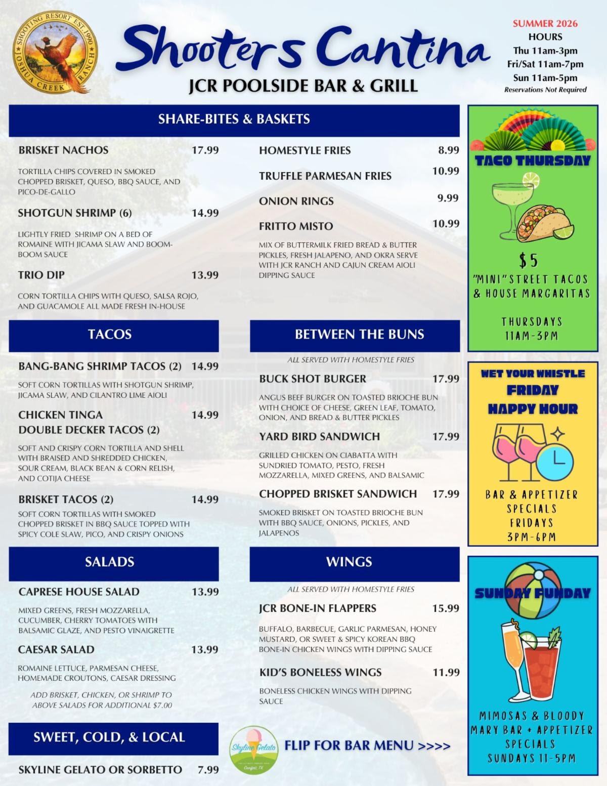 Shooters Cantina at Joshua Creek Ranch