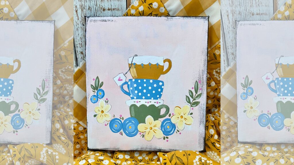 Spill the Tea Paint with Mom Event at The Downtown DIY