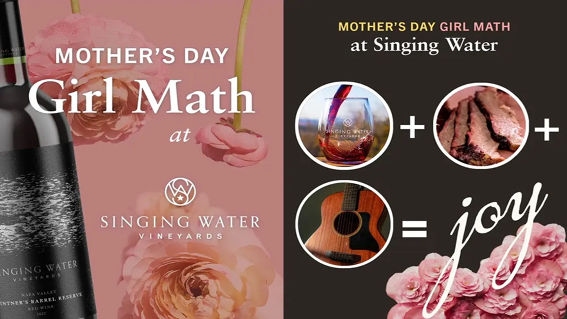Ty Dillon Live for Mother’s Day at Singing Water Vineyards