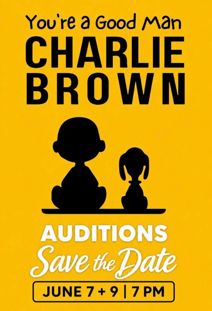 Auditions for You’re a Good Man, Charlie Brown at Boerne Community Theatre