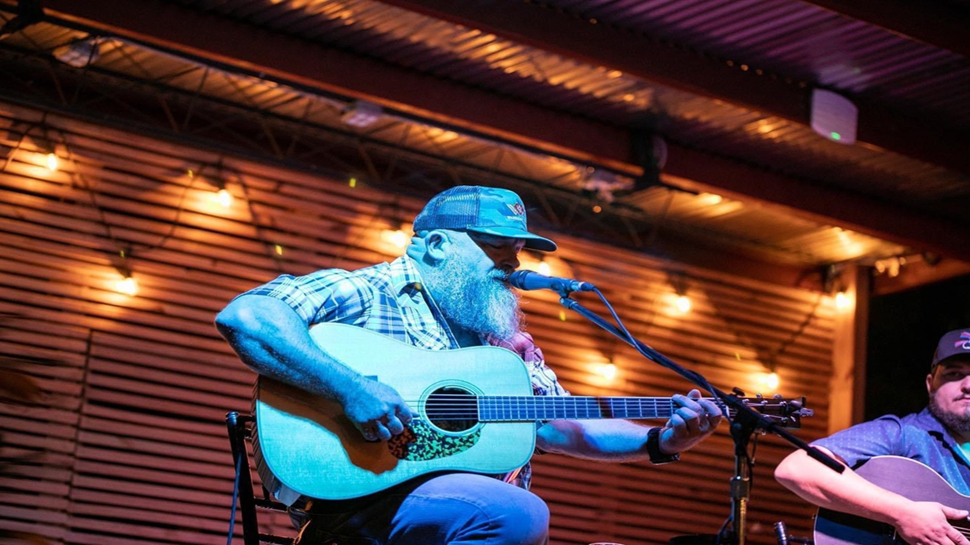 Chad Boyd on the Flatbed at Free Roam Brewing Company