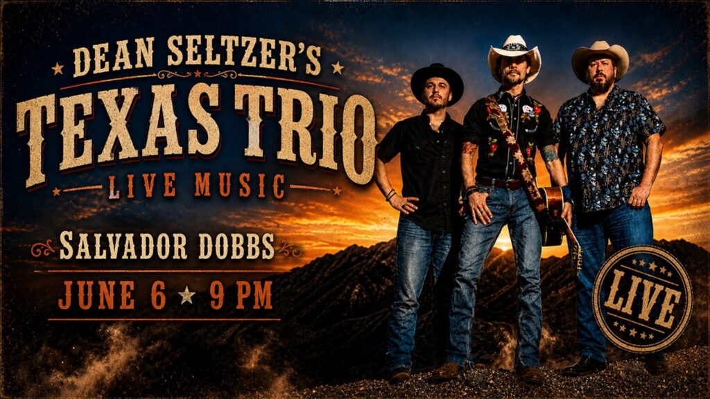 Dean Seltzer’s Texas Trio – Cocktails & Country at Salvador Dobbs