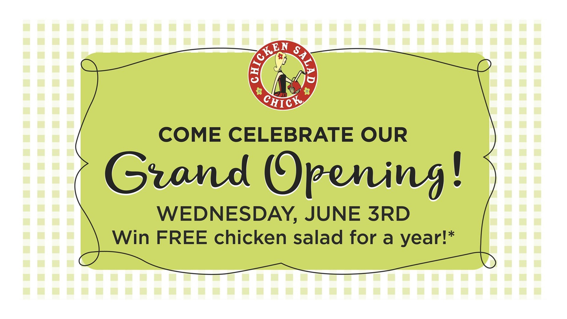 Grand Opening Celebration at Chicken Salad Chick
