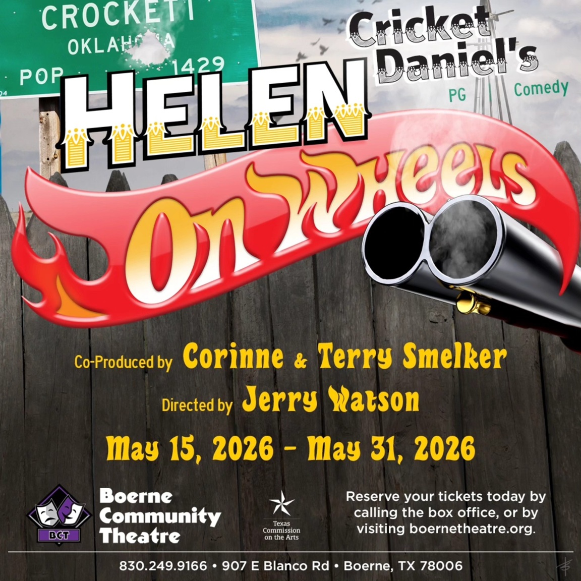 Helen On Wheels at Boerne Community Theatre