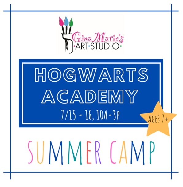 Hogwarts Academy Camp at Gina Marie’s Art Studio