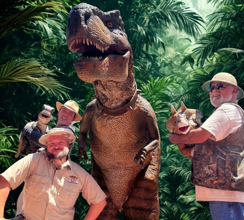Jurassic Summer Opening Event at Patrick Heath Public Library