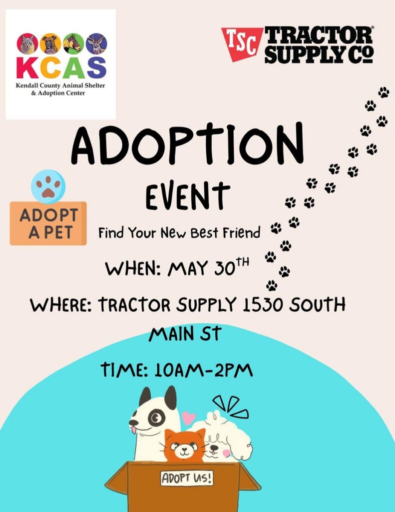 KCAS Adoption Day at Tractor Supply Co.
