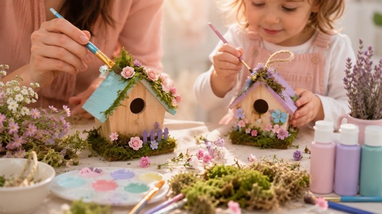 Mommy & Me Fairy House Workshop at The Downtown DIY