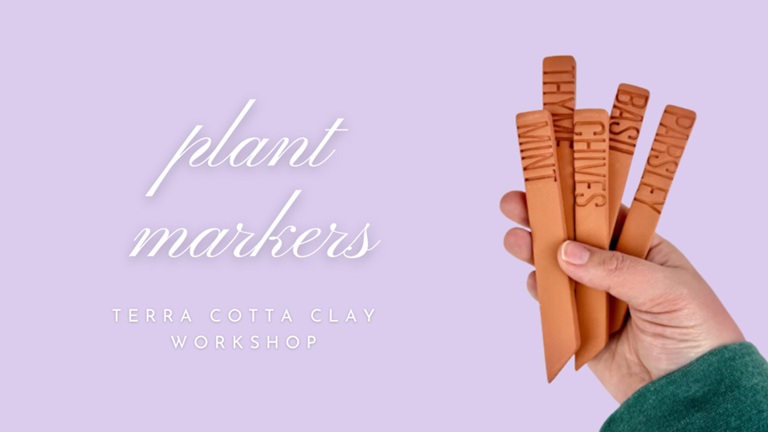 Terra Cotta Plant Markers at The Downtown DIY