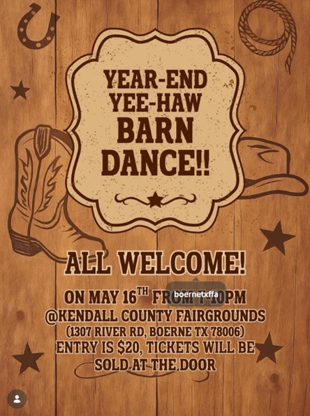 Year-end Yee-haw Barn Dance at Kendall County Fairgrounds