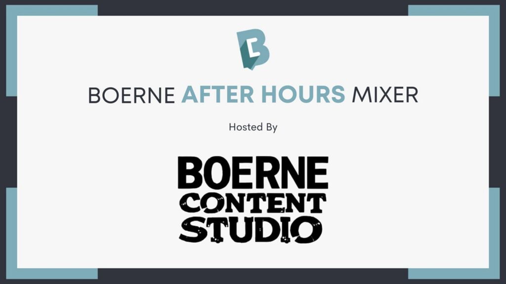 Boerne After Hours Mixer hosted by Boerne Content Studio