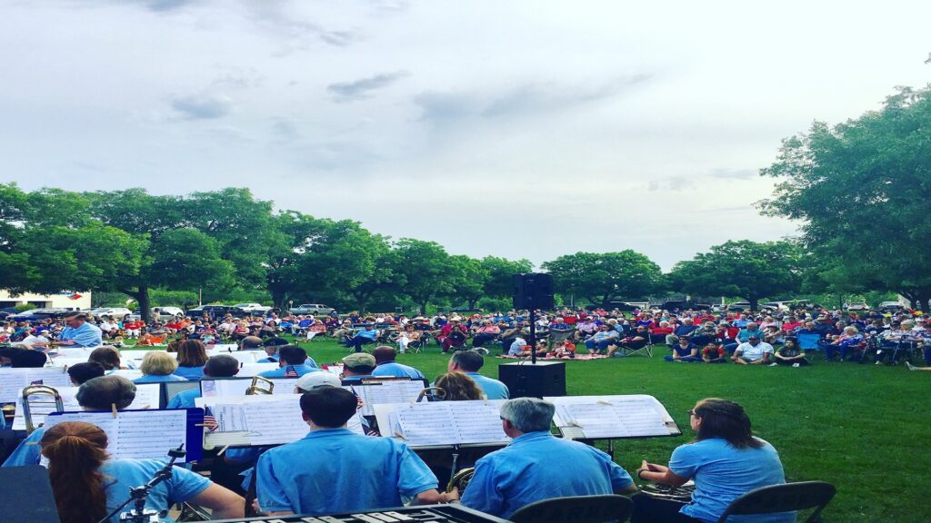 Boerne Concert Band Performance at Veterans Plaza