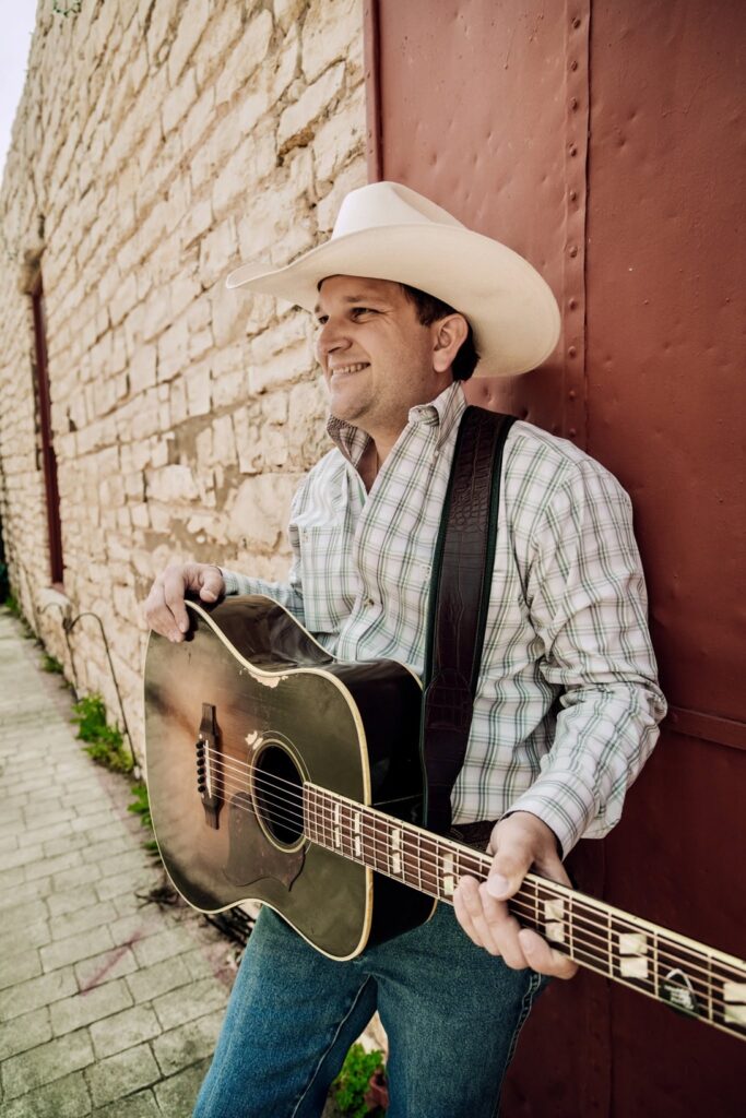 David Adam Byrnes on the Flatbed at Free Roam Brewing Company