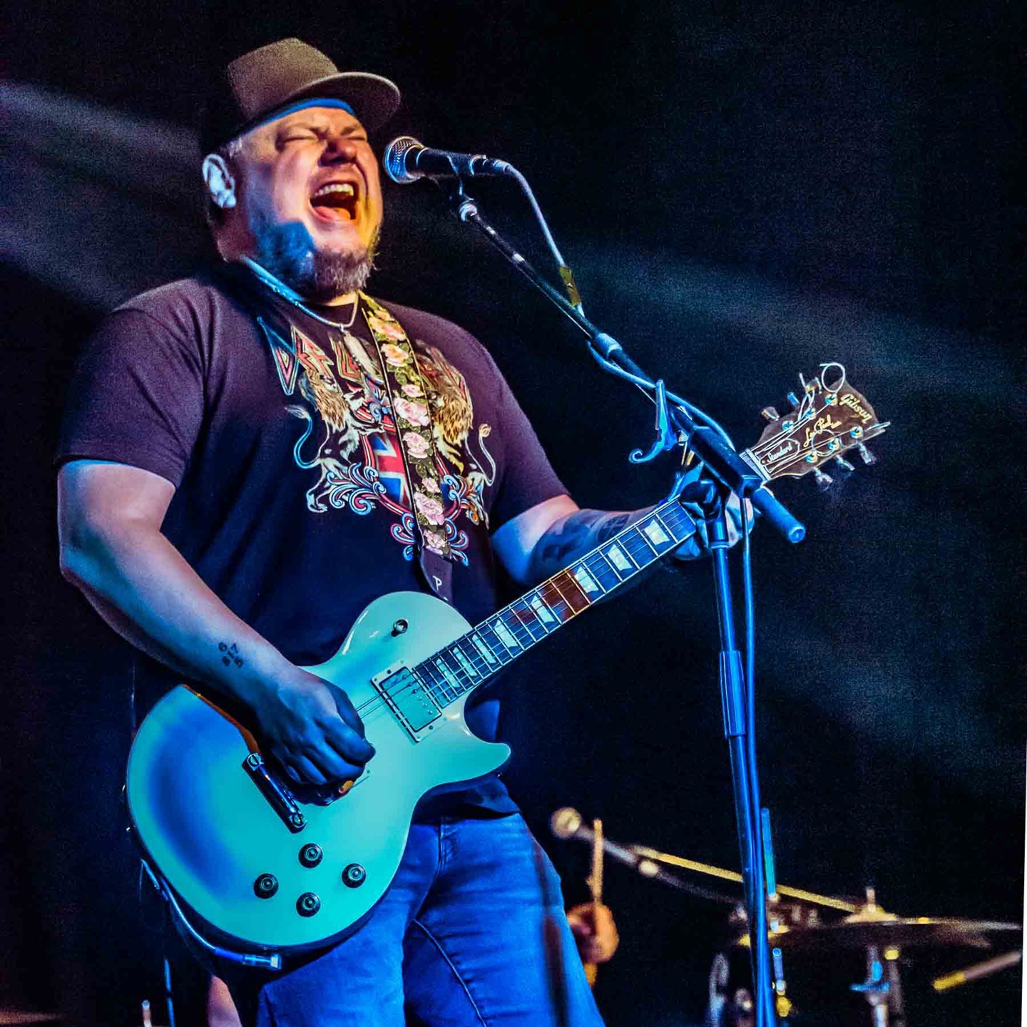 Joey Green on the Flatbed at Free Roam Brewing Company