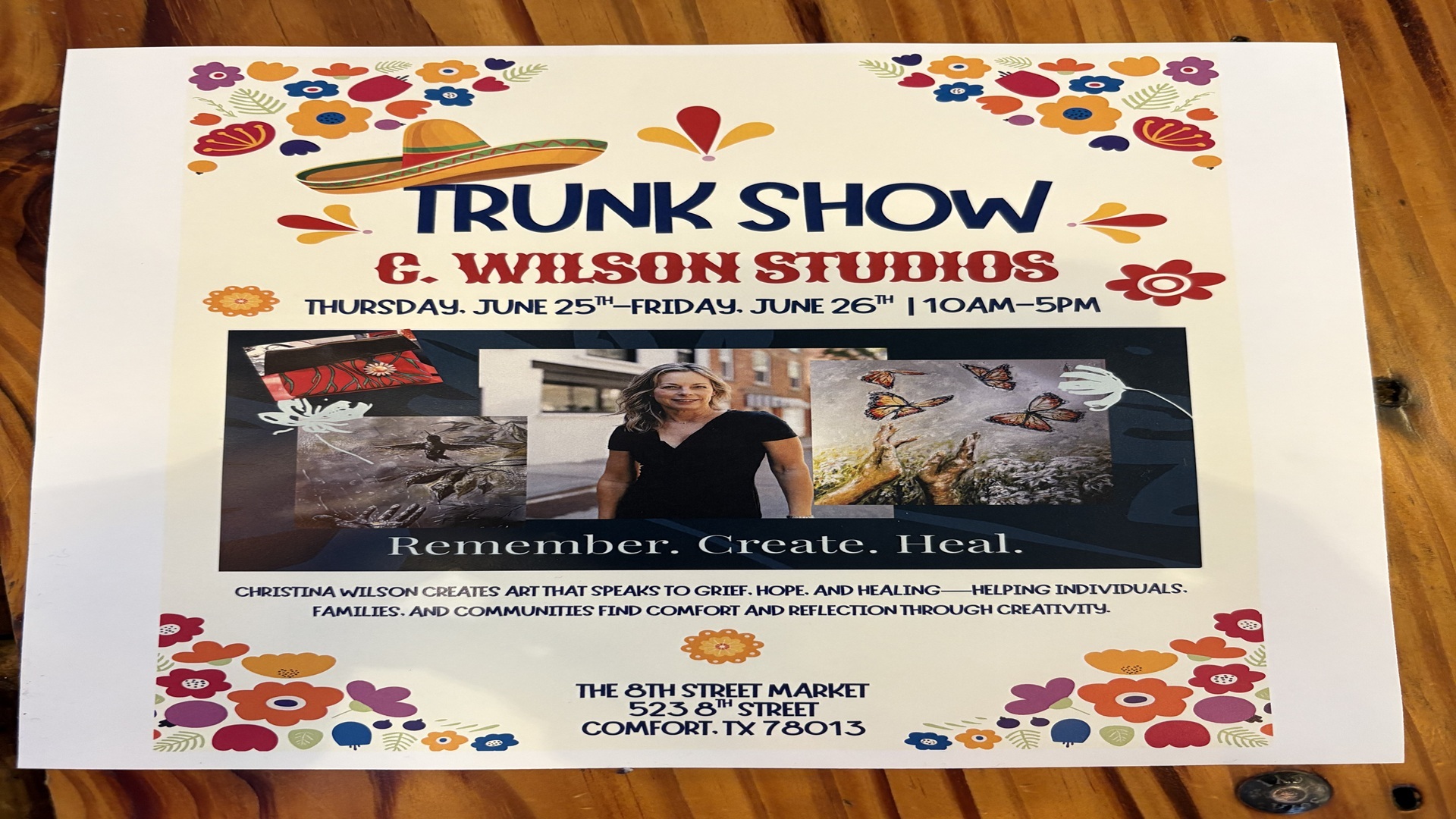 Trunk Show at The 8th Street Market