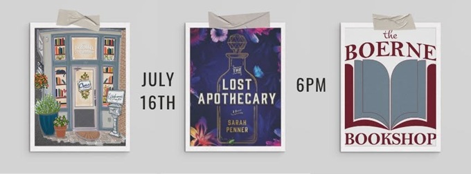 Wine & Read Book Club: The Lost Apothecary at The Boerne Bookshop