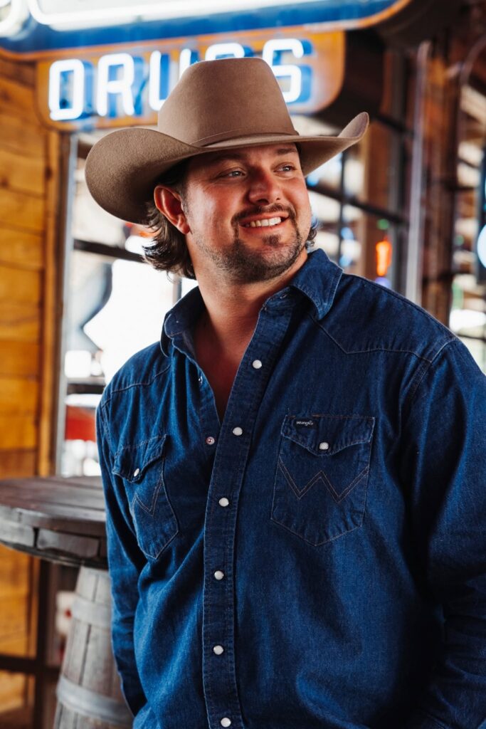 Caleb Young on the Flatbed at Free Roam Brewing Company