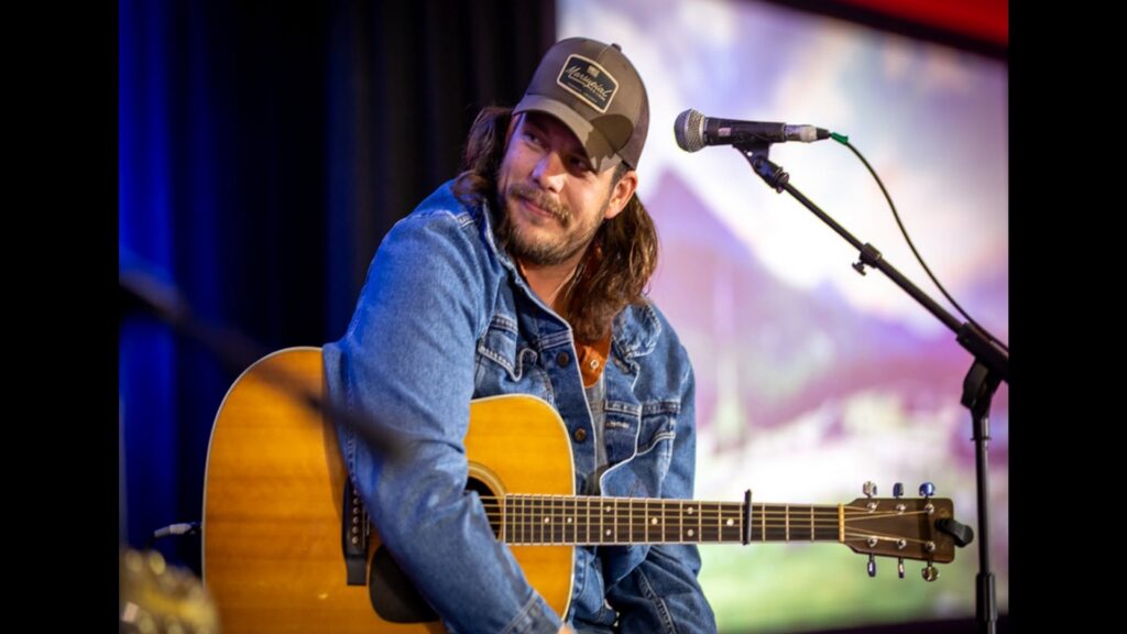 Daniel Johnson on the Flatbed at Free Roam Brewing Company