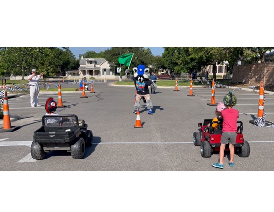 Power Wheels at Boerne City Hall