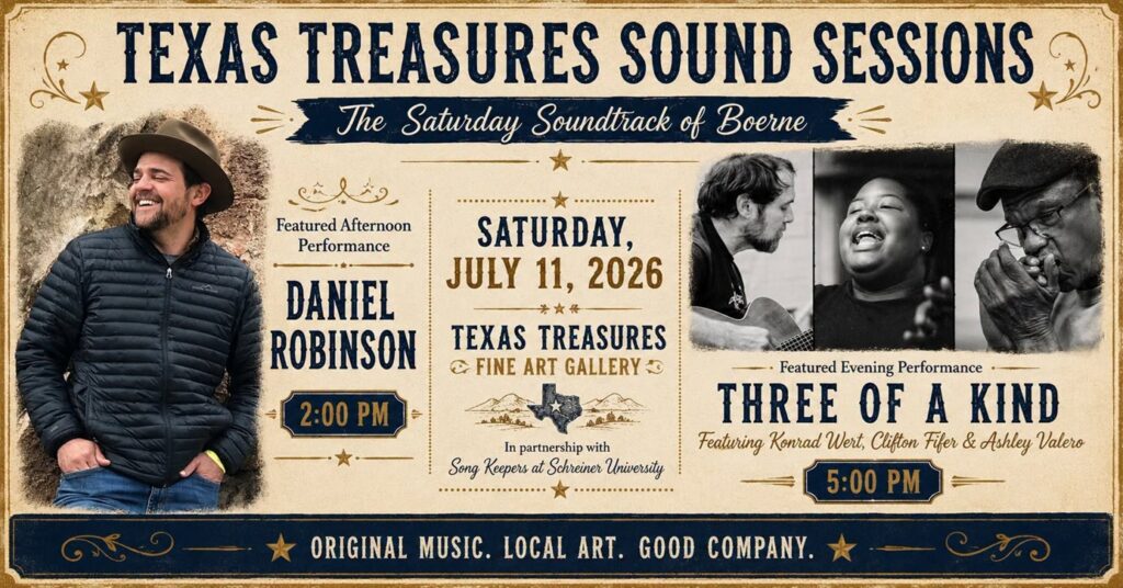 Texas Treasures Sound Sessions at Texas Treasures Fine Art Gallery