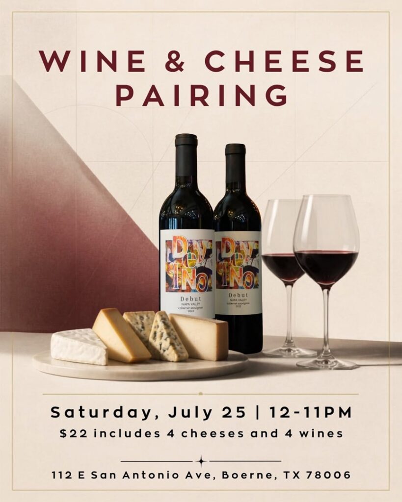 Wine and Cheese Pairing at DeVino Cellars