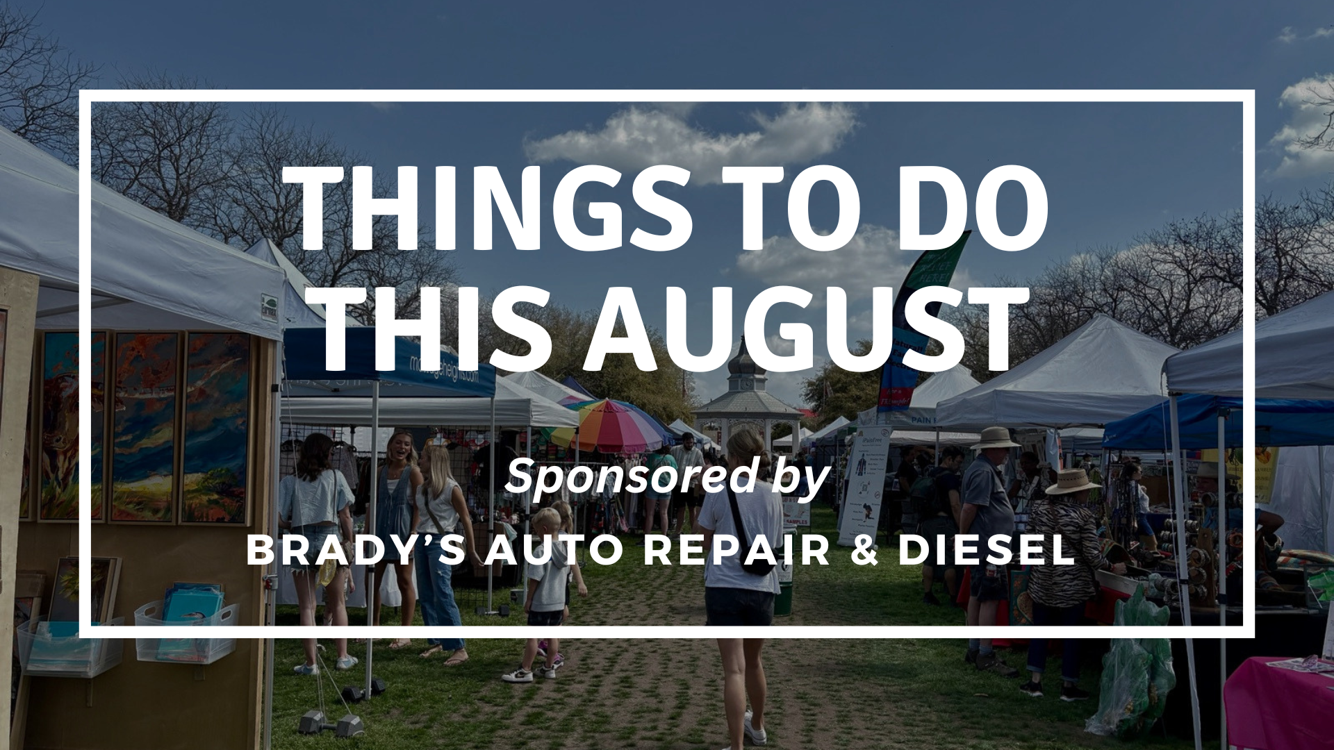 Things to Do in August in Boerne