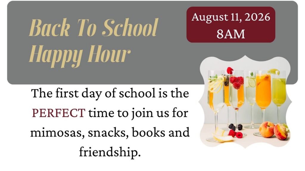 Annual Back-to-School Happy Hour at The Boerne Bookshop
