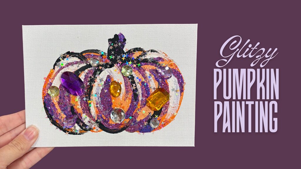 Crafts & Corks: Glitzy Pumpkin Painting at Lost Oak Cellars