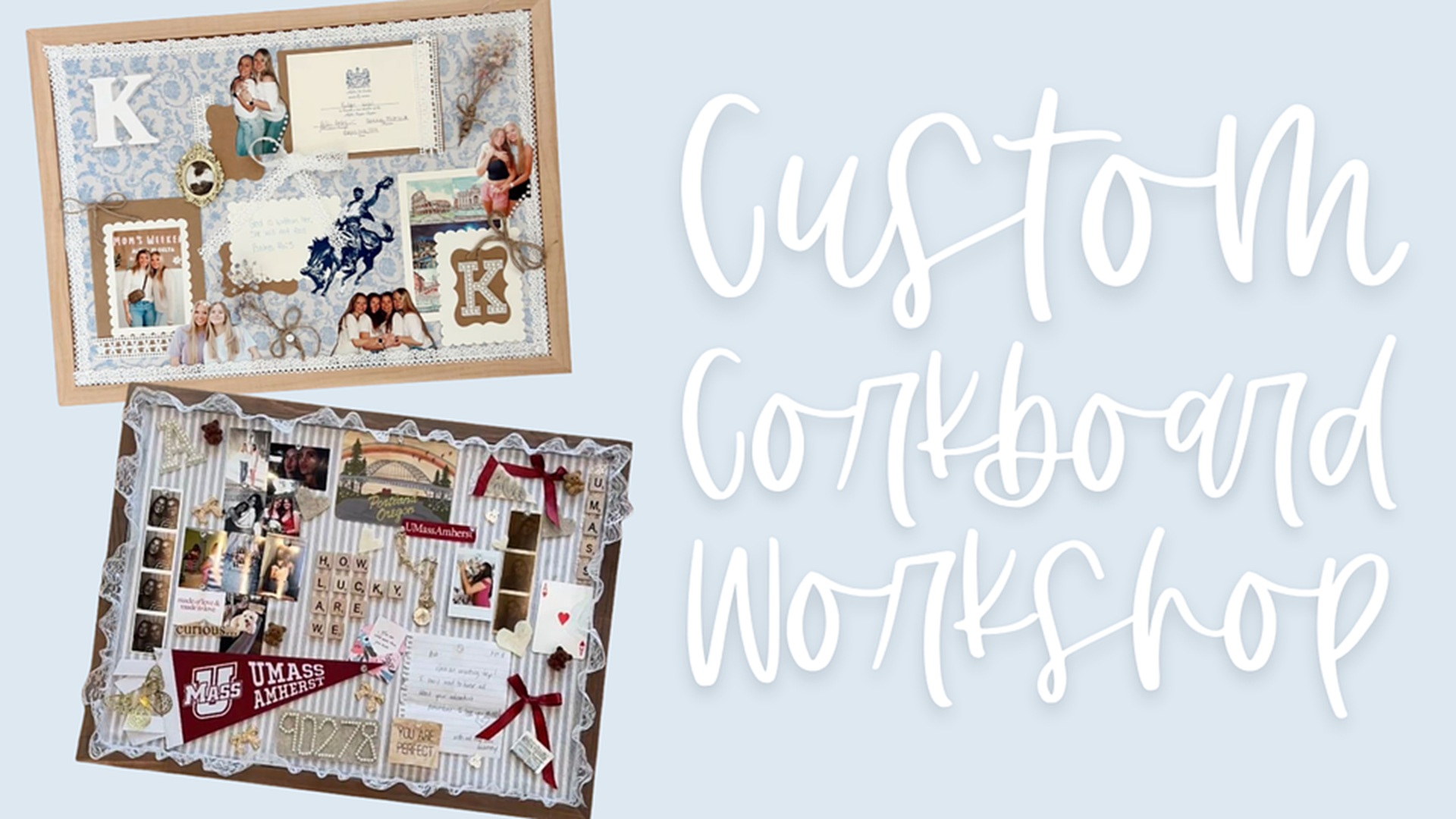 Custom Corkboard Workshop at The Downtown DIY