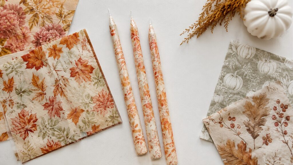 Fall Taper Candle Workshop at The Downtown DIY