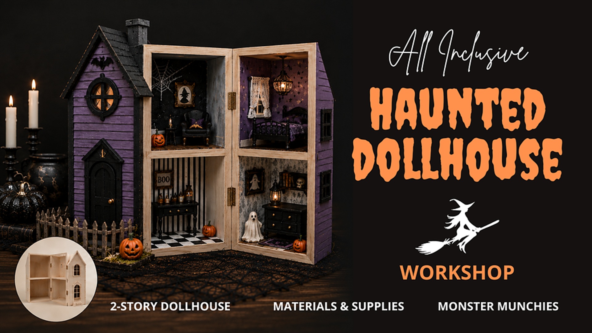 Haunted Dollhouse at The Downtown DIY