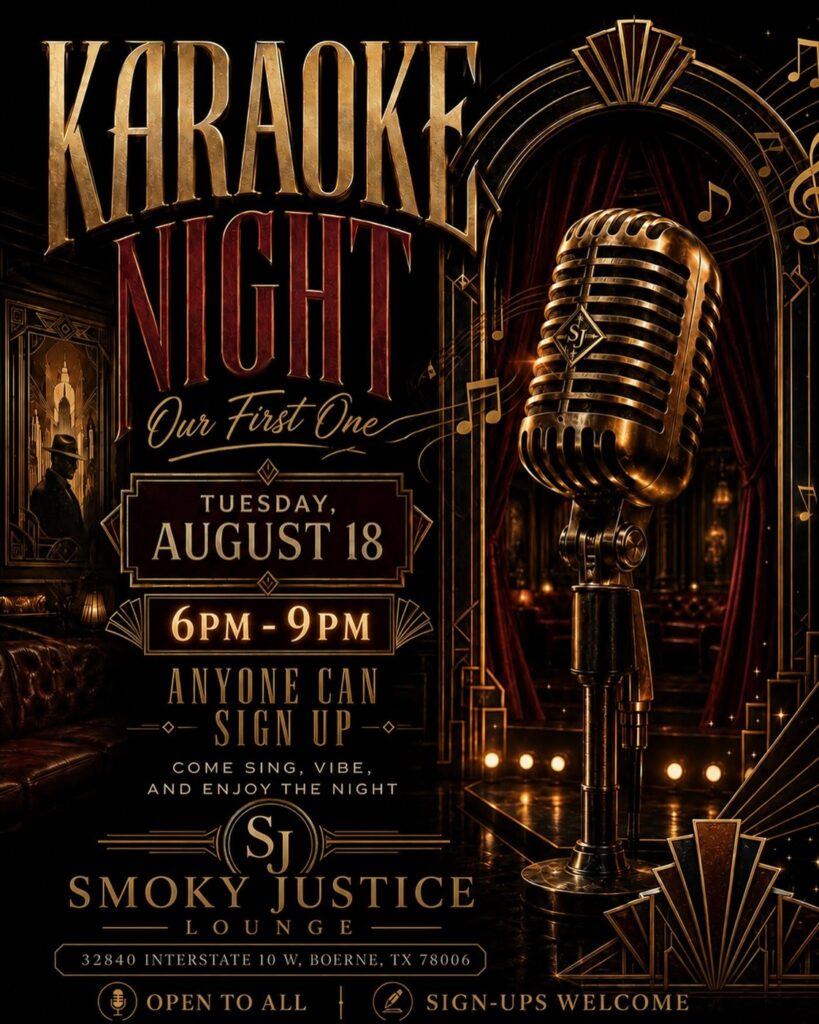 Karaoke Night at Smoky Justice Lounge